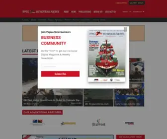 PNGbusinessnews.com(PNG Business News) Screenshot