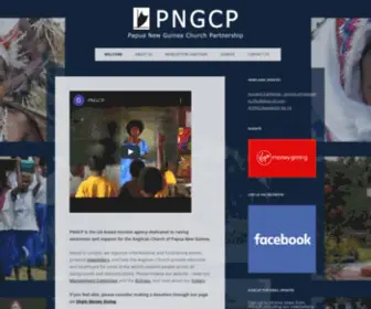 PNGCP.org.uk(Papua New Guinea Church Partnership) Screenshot