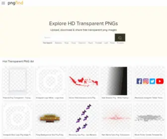 PNGfind.com(Explore HD Transparent PNGs & Cliparts) Screenshot