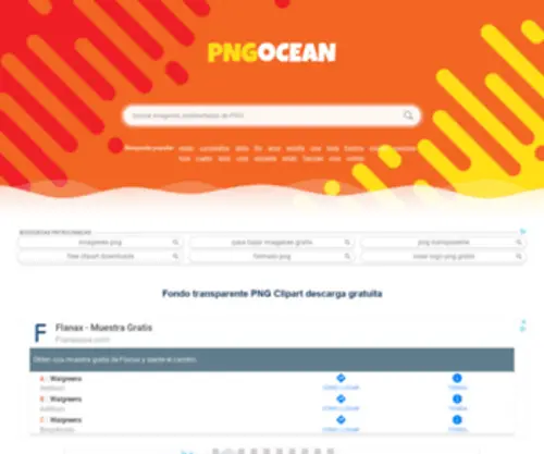 PNGocean.com(Descarga gratuita de PNG y imagenes transparentes) Screenshot