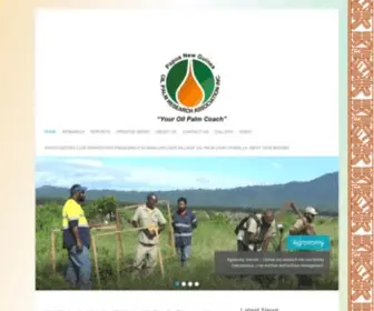 PNGopra.org(PNG Oil Palm Research Association Inc) Screenshot