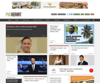 PNGreport.com(PNG News) Screenshot
