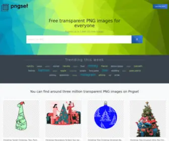 PNGset.com(Free PNG images for unlimited download) Screenshot