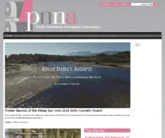 Pnna.com(Pacific Northwest Newspaper Association) Screenshot