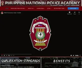 Pnpa.edu.ph(PHILIPPINE NATIONAL POLICE ACADEMY) Screenshot