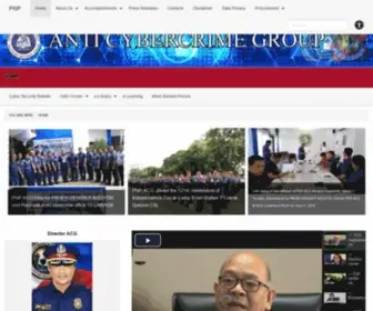 Pnpacg.ph(PNP Anti) Screenshot