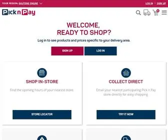 PNP.co.za(Pick n Pay Online Shopping) Screenshot