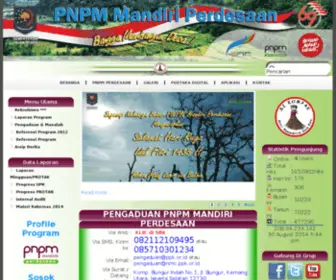 PNPM-Perdesaan.or.id(PNPM Mandiri Perdesaan) Screenshot