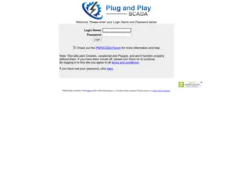 PNPscada.com(Plug and Play Scada) Screenshot