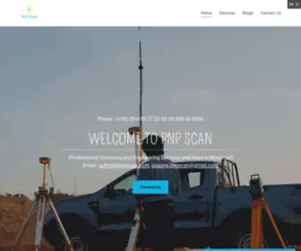 PNPscan.com(PnP Scan (Professional Surveying and Engineering Services in Myanmar)) Screenshot