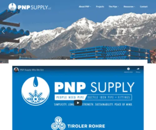 PNpsupplyllc.com(People need pipe) Screenshot