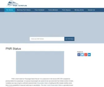 PNRstatus.org.in(Check PNR Status) Screenshot