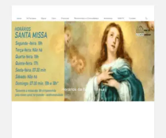 PNSC.org.br(Paróquia Nossa Senhora da Conceição) Screenshot