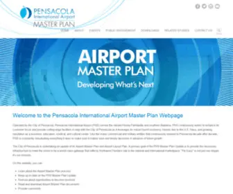 PNsmasterplan.com(Pensacola International Airport Master Plan) Screenshot