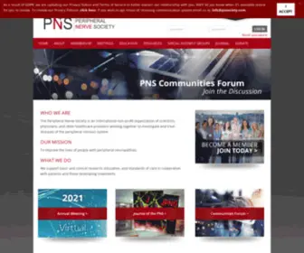 Pnsociety.com(PNS Society) Screenshot