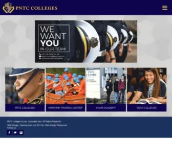 PNTC.edu.ph(PNTC Colleges) Screenshot