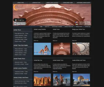 Pntours.com(Jordan Tours) Screenshot