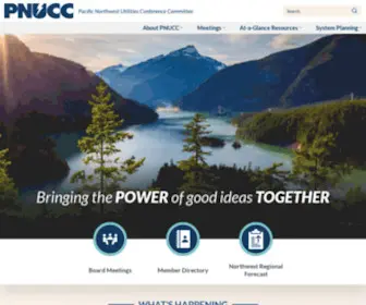 Pnucc.org(Pacific Northwest Utilities Conference Committee) Screenshot