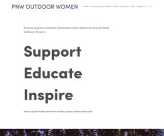 Pnwoutdoorwomen.com(PNW Outdoor Women) Screenshot