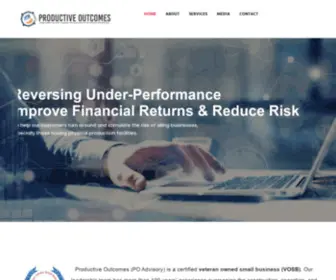 Poadvisory.com(Productive Outcomes Inc) Screenshot