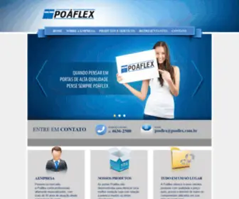 Poaflex.com.br(Poáflex) Screenshot