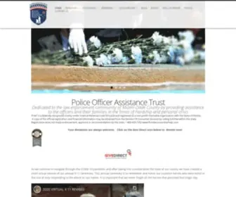 Poat.org(Police Officer Assistance Trust) Screenshot