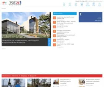 Pob24.info(Portal informacyjny powiatu obornickiego) Screenshot