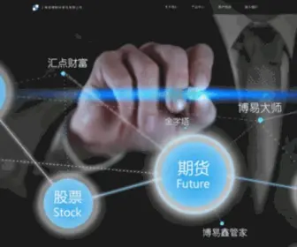 Pobo.net.cn(上海澎博财经资讯有限公司) Screenshot