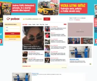 Pobox.sk(Aktuálne ekonomické spravodajstvo) Screenshot