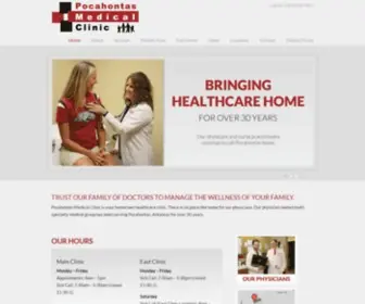 Pocahontasmedicalclinic.com(Pocahontas Medical Clinic) Screenshot