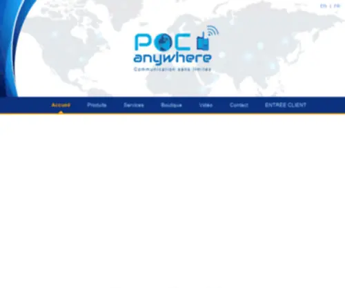 Pocanywhere.com(PocAnyWhere avec le PNC 370) Screenshot