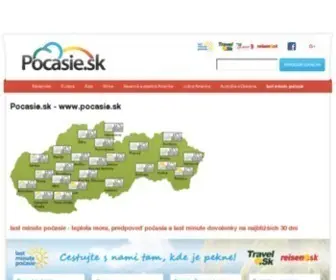 Pocasie.sk(Počasie) Screenshot