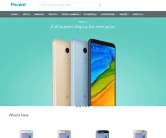 Pocent.net(Pocent Mobile Phone Wholesaler) Screenshot