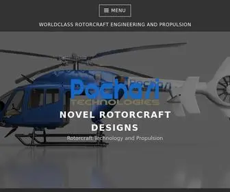 Pocharitechnologies.com(Rotorcraft Technology and Propulsion) Screenshot