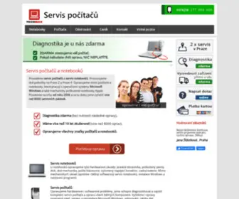 Pocitace-Servis.cz(Servis počítačů a notebooků Praha) Screenshot