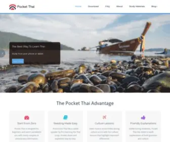 Pocket-Thai.com(Pocket Thai) Screenshot