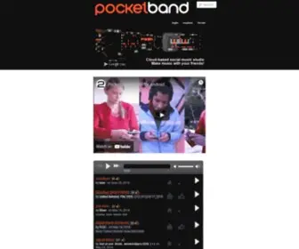 Pocketband.net(Pocketband) Screenshot