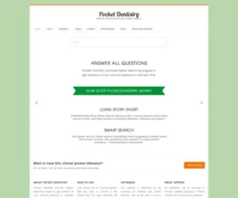 Pocketdentistry.com(Pocket Dentistry) Screenshot