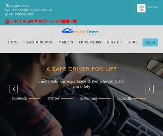 Pocketdriver.in(Driver Service All over India) Screenshot