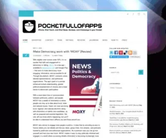Pocketfullofapps.com(IPhone and iPad News) Screenshot