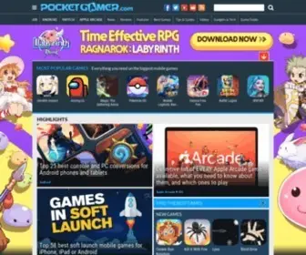 Pocketgamer.com(Pocket Gamer) Screenshot