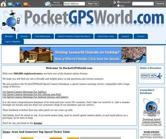 Pocketgpsworld.com(Pocket GPS World) Screenshot