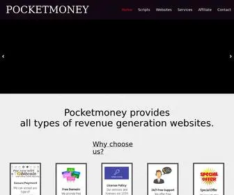 Pocketmoney.website(Dit domein kan te koop zijn) Screenshot