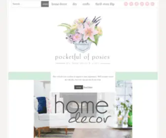 Pocketofposies.com(Pocketful of Posies) Screenshot