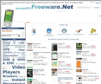 Pocketpc-Freeware.net(Freeware Windows Mobile Pocket PC Apps) Screenshot