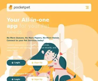 Pocketpet.co(All-in-one app for your Pet needs) Screenshot