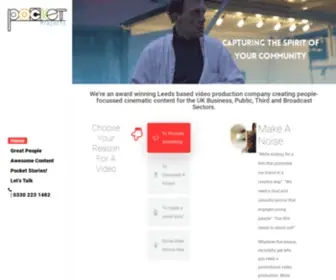 Pocketprojects.co.uk(Video Production Company Leeds) Screenshot