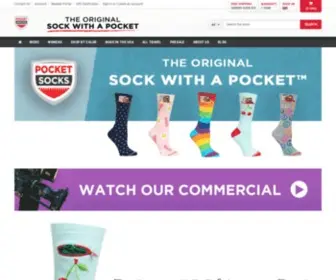 Pocketsocks.com(Pocket Socks) Screenshot