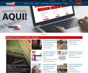Pocos-Net.com.br(Caldas) Screenshot