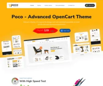 Pocotheme.com(OpenCart Advanced Theme with Drag & Drop Builder) Screenshot